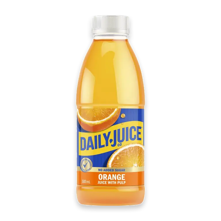 Orange Fruit Juice With Pulp Screw Cap