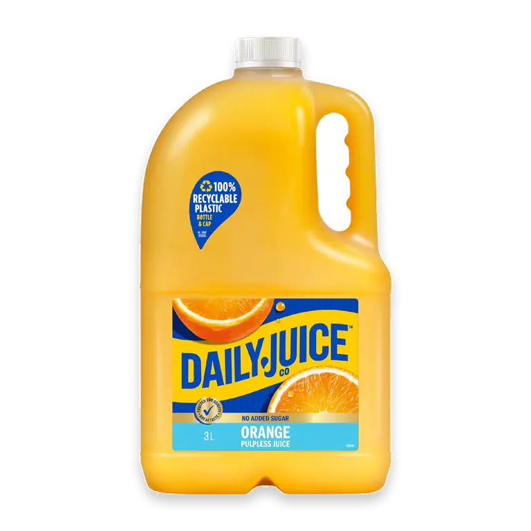 Pulp Free Orange Fruit Juice Juice No Added Sugar