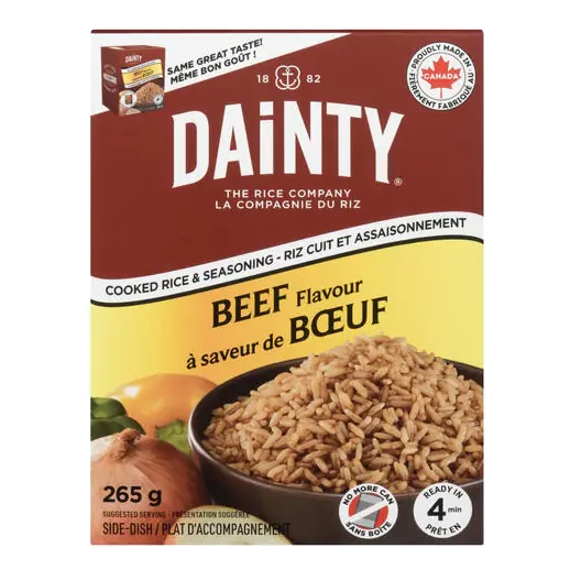 Cooked Rice & Seasoning Beef Flavour 265 g