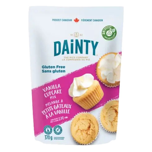Gluten-Free Cupcake Mix Vanilla 370 g