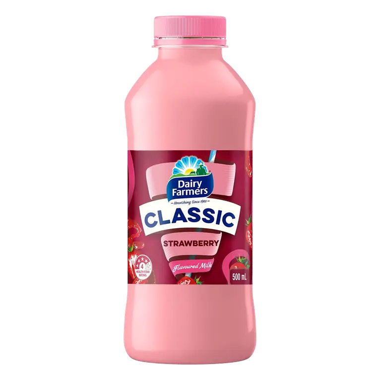 Classic Strawberry Flavoured Milk
