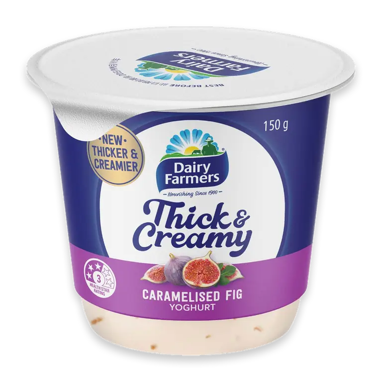 Thick & Creamy Caramelised Fig Yoghurt