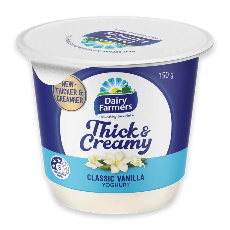 Thick & Creamy Classic Vanilla Yoghurt