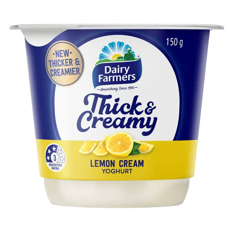 Thick & Creamy Yoghurt Lemon