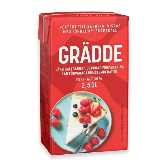 Grädde Lång Hållbarhet 30%