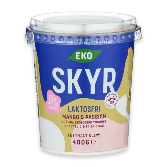 Mango Passion Skyr Laktosfri 0,2% Eko