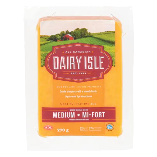 Medium Cheddar Cheese 270 g
