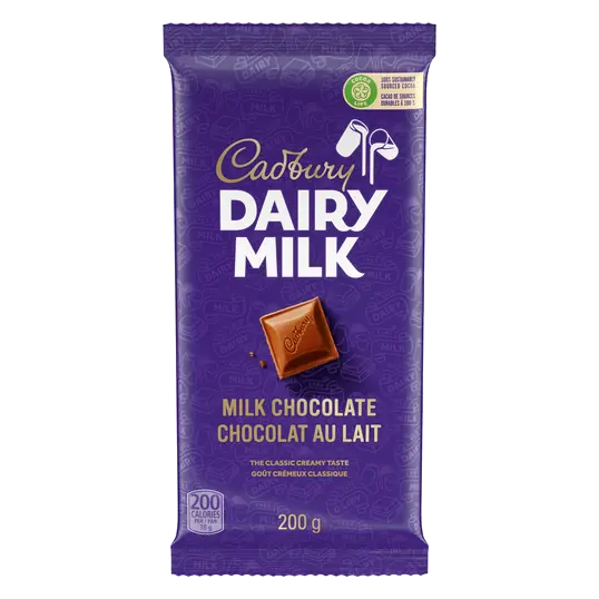 Cadbury Dairy Milk Chocolate Bar 200 g