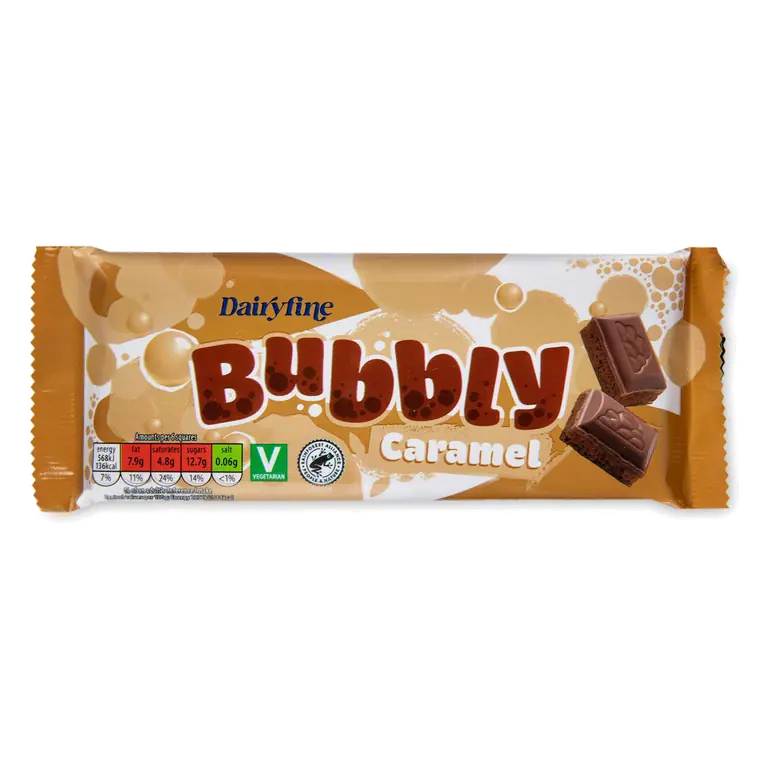 Caramel Chocolate Bubbly Bar