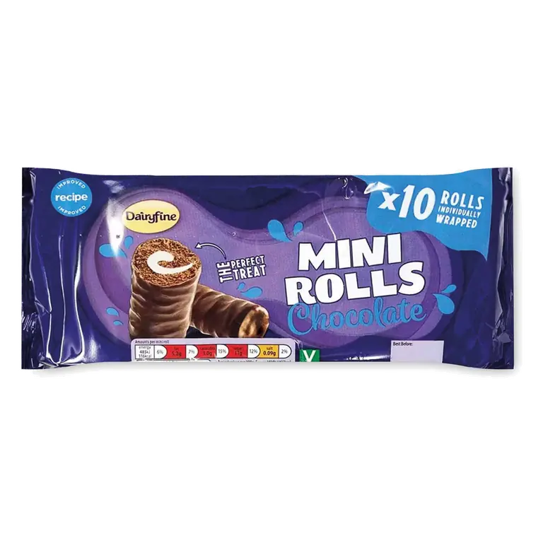 Chocolate Mini Rolls