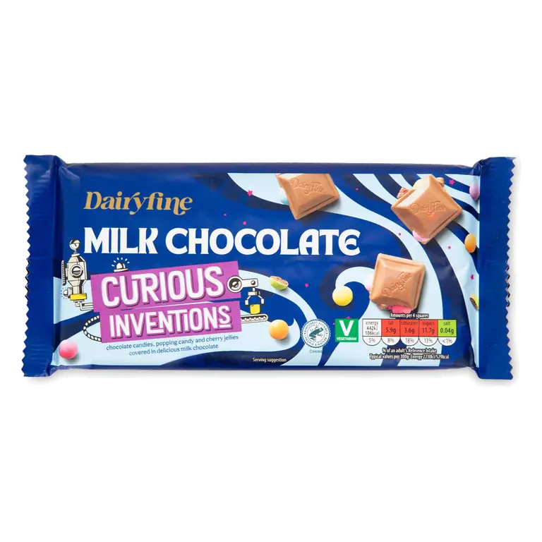 Curious Inventions Milk Chocolate