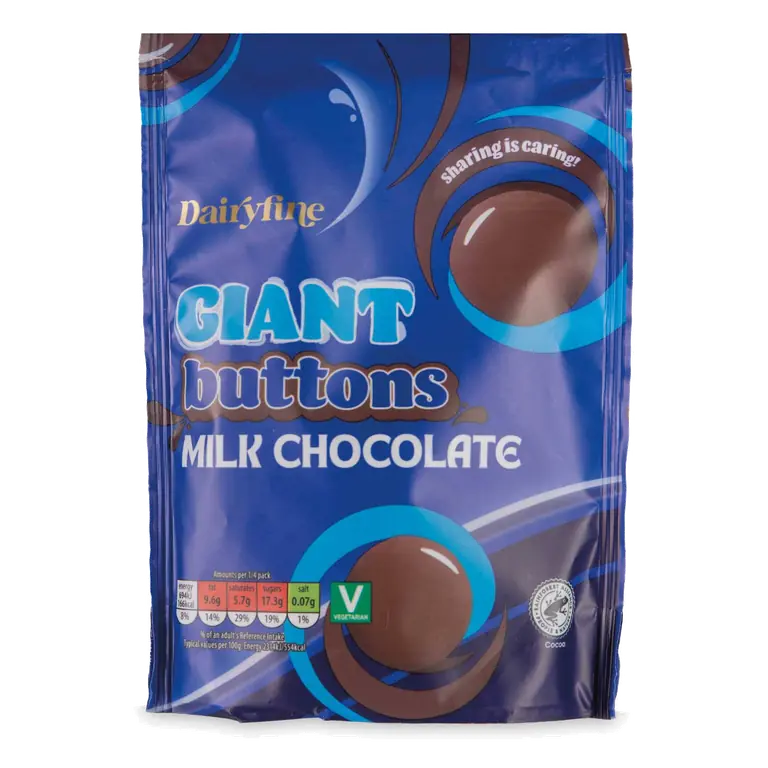 Giant Milk Chocolate Buttons