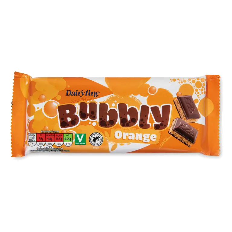 Orange Chocolate Bubbly Bar