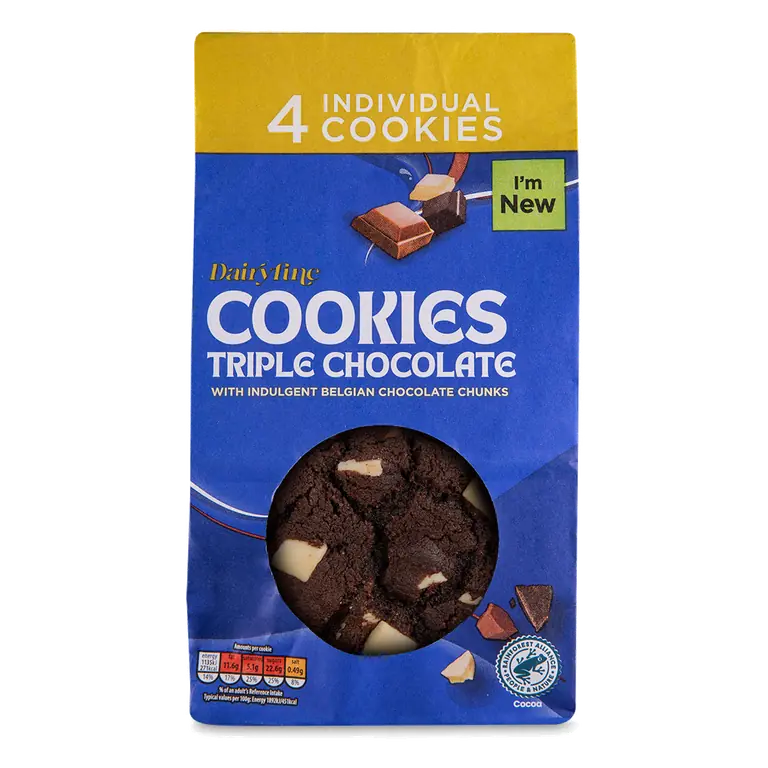 Triple Chocolate Cookies