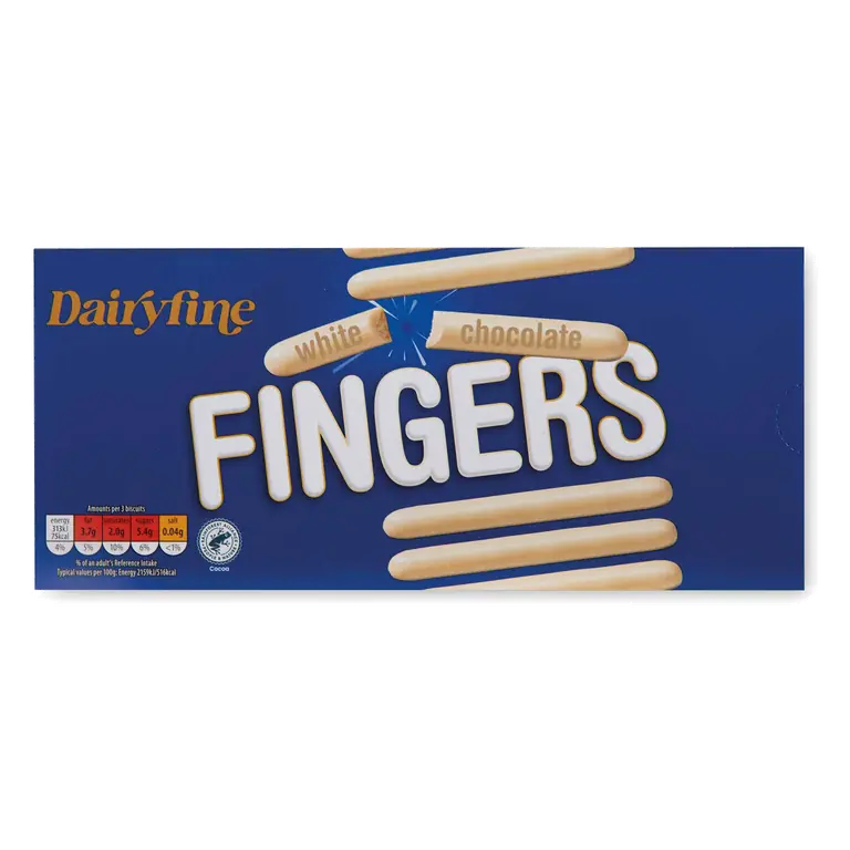 White Chocolate Fingers