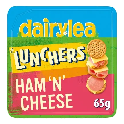 Lunchers Ham 'n' Cheese Lunchbox Snack Cheese