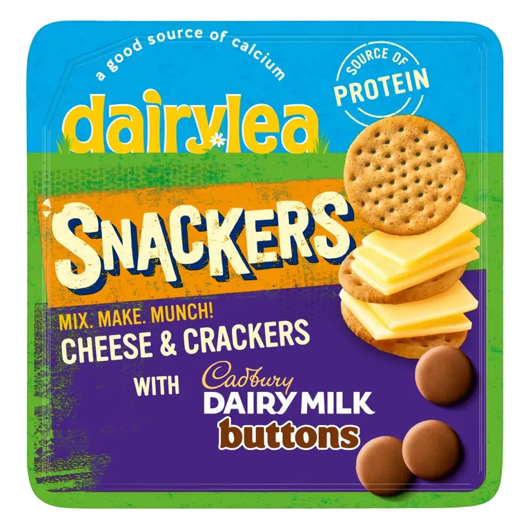 Snackers Cheese & Crackers with Buttons 57.5g