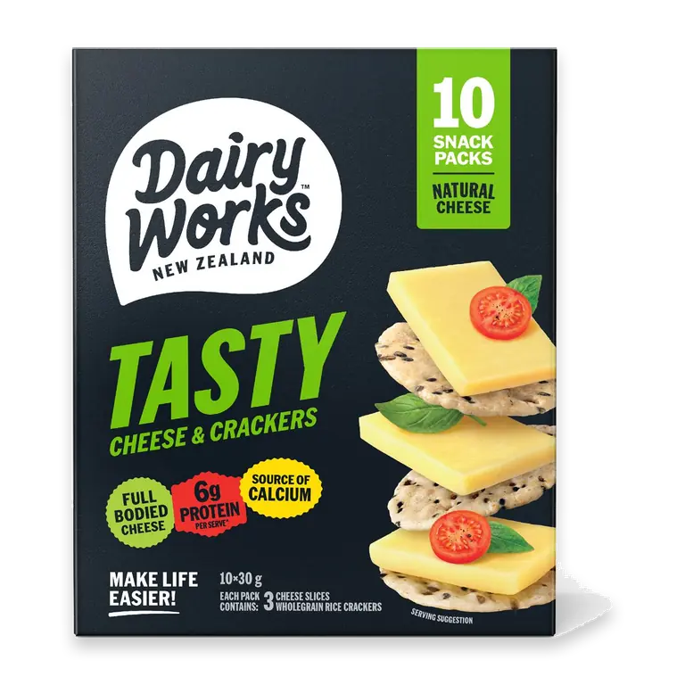 Tasty Cheese & Rice Cracker