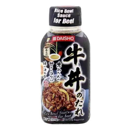 Beef Rice Bowl Sauce