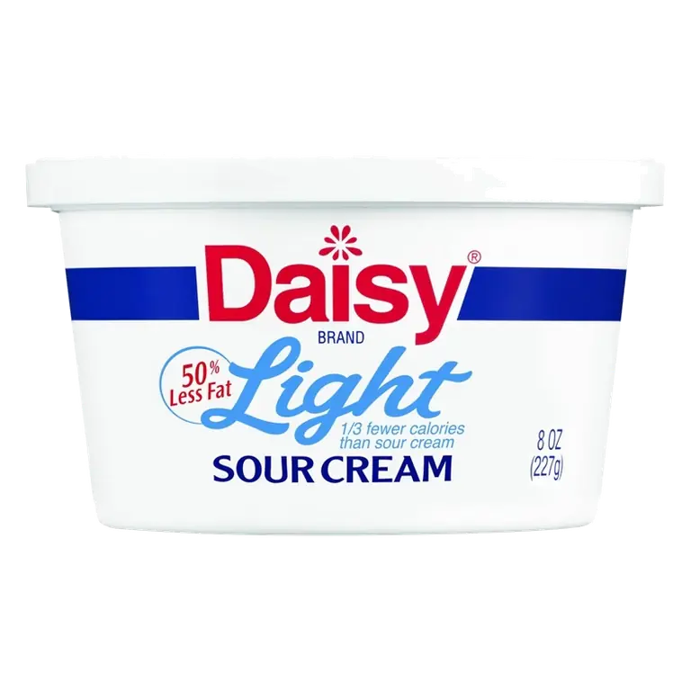 Daisy Pure & Light Sour Cream, 8oz: No Preservatives