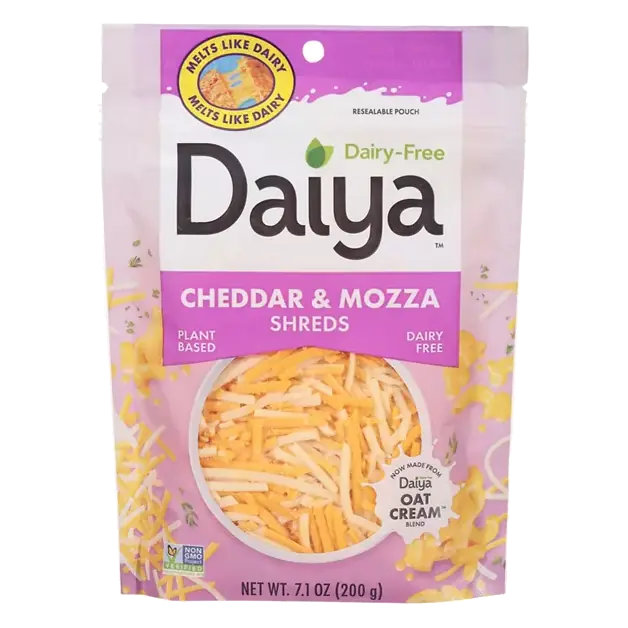 Cheese Shreds, Dairy-Free, Cheddar & Mozza