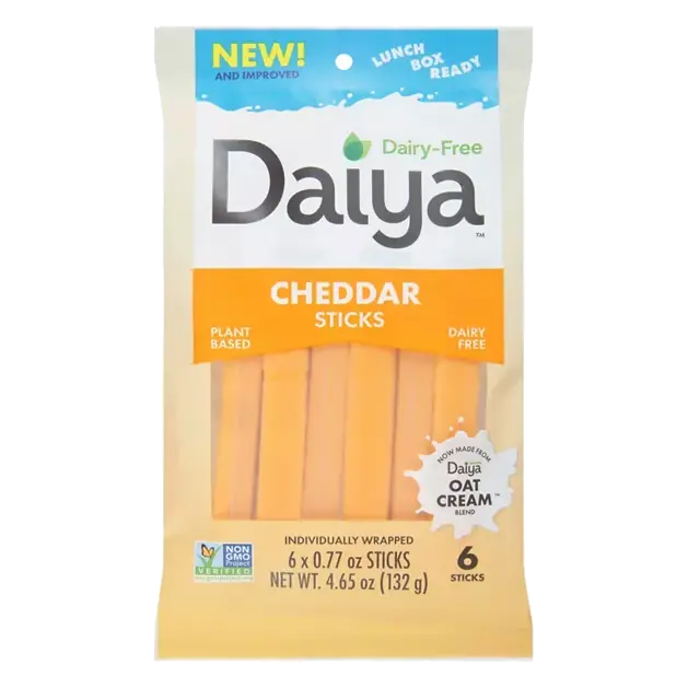 Cheese Sticks, Dairy-Free, Cheddar
