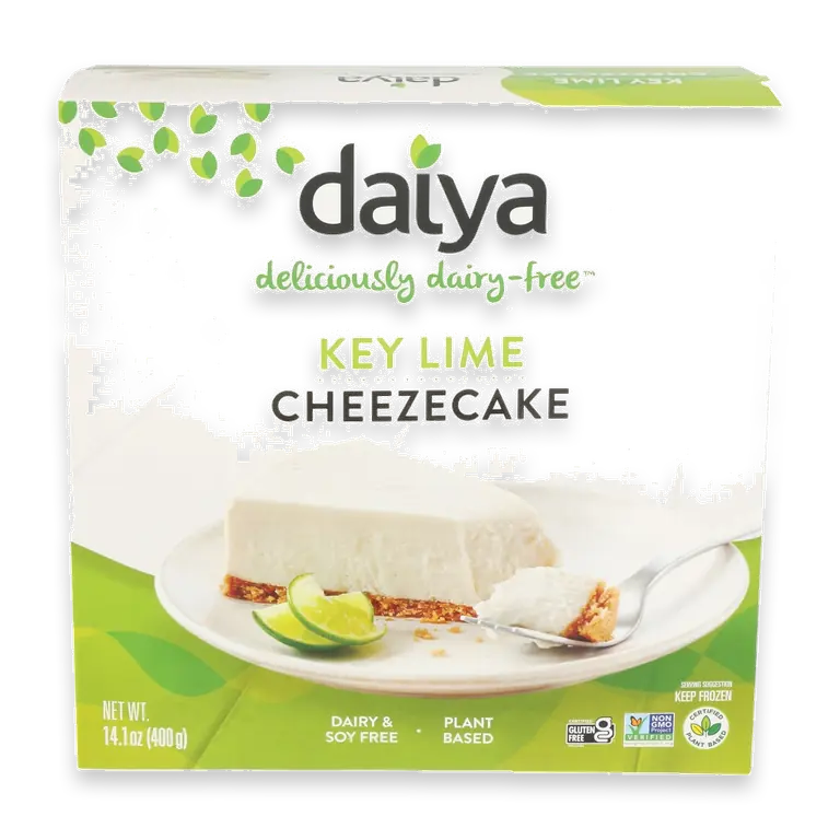 Dairy-Free Gluten-Free Key Lime Vegan Cheesecake