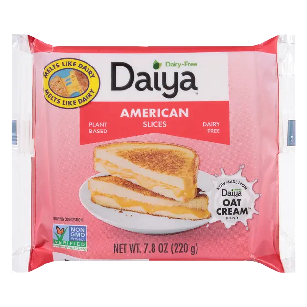 Dairy Free Plant-Based Vegan American Slices - 10 ct