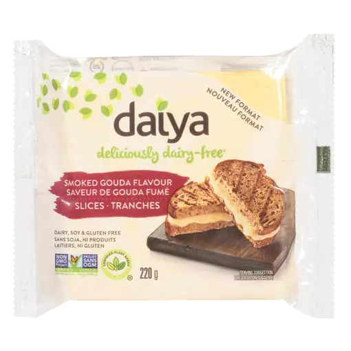 Dairy-Free Sliced Cheese Smoked Gouda Flavour 220 g