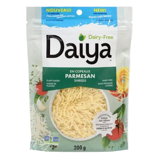 Dairy Free Vegan Cheese Shreds Parmesan Flavour 200 g