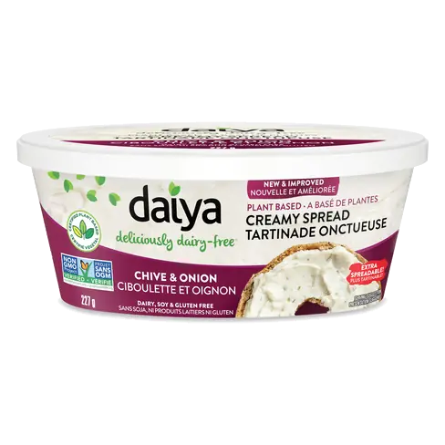 Dairy-Free Vegan Creamy Spread Chive And Onion 227 g