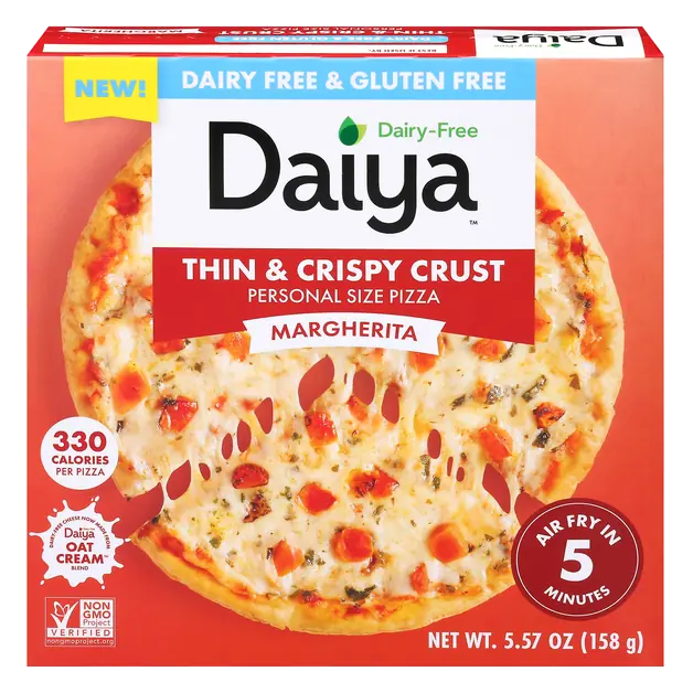 Dairy & Gluten Free Margherita Thin & Crispy Crust Pizza Frozen