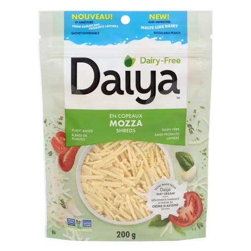 Dairy Free Vegan Cheese Shreds Mozzarella Flavour 200 g