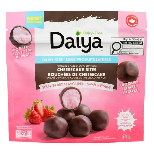 Dairy-Free Cheesecake Bites Strawberry 170 g (frozen)