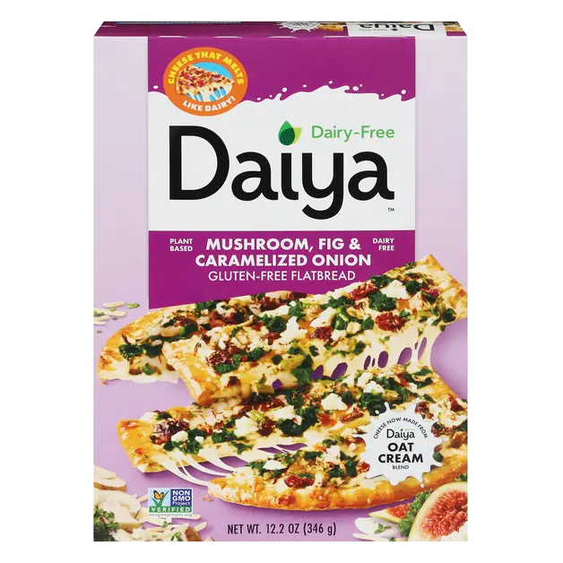 Gluten Free Flatbread Mushroom Caramelized Onion & Fig Pizza Frozen