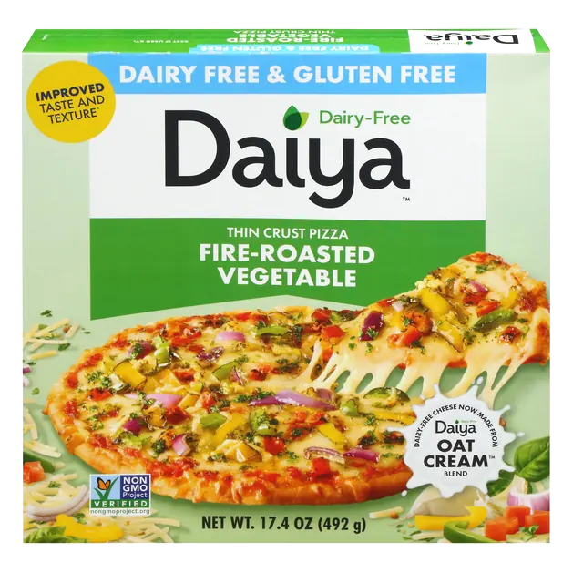 Gluten Free Plant-Based Thin Crust Fire-Roasted Vegetable Pizza