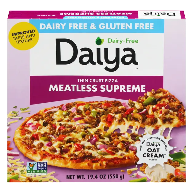 Plant-Based Gluten Free Thin Crust Supreme Pizza Frozen