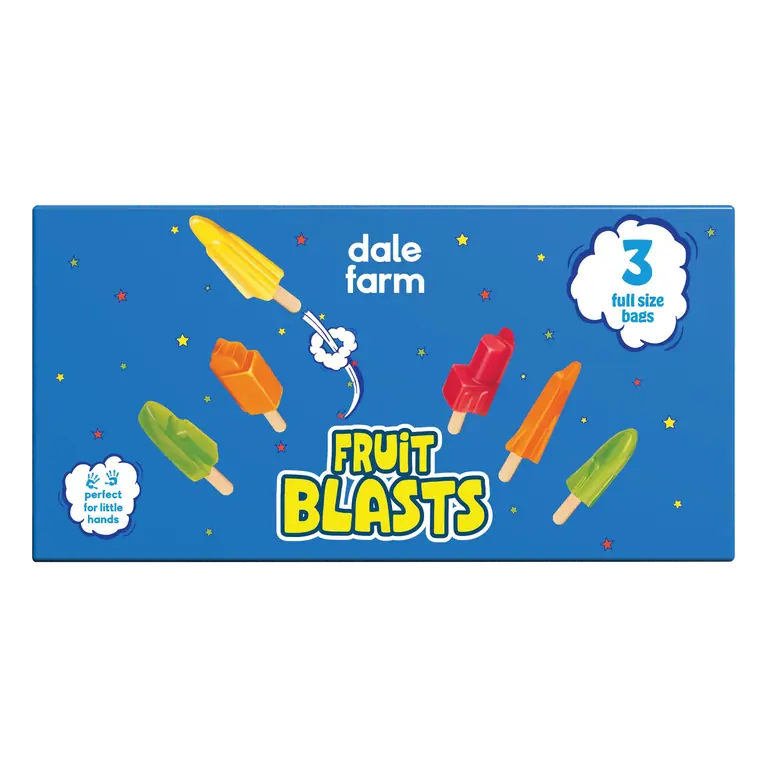 Dale Farm Fruit Blasts Mini Ice Lollies 3 x 92g