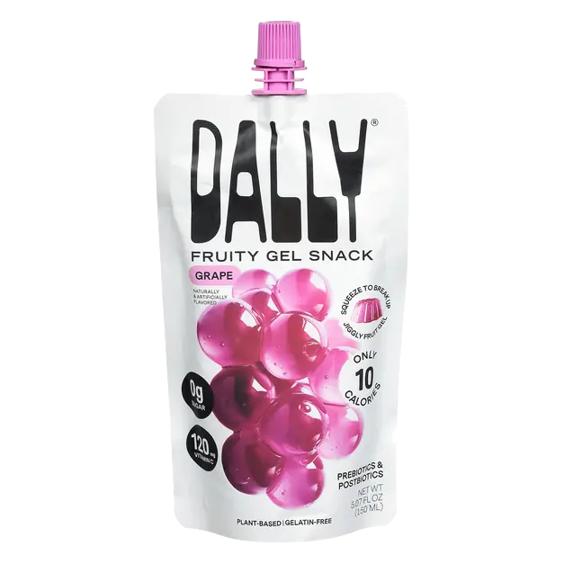 Grape Fruity Gel Snack Pouch