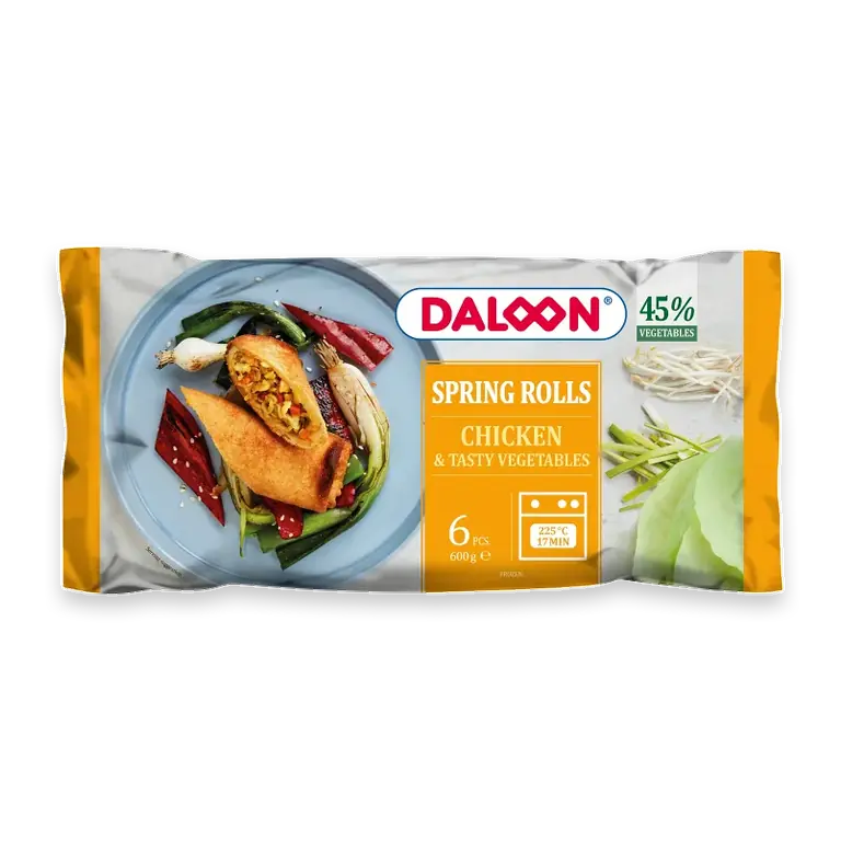 Vårrullar kyckling 6-p 600g