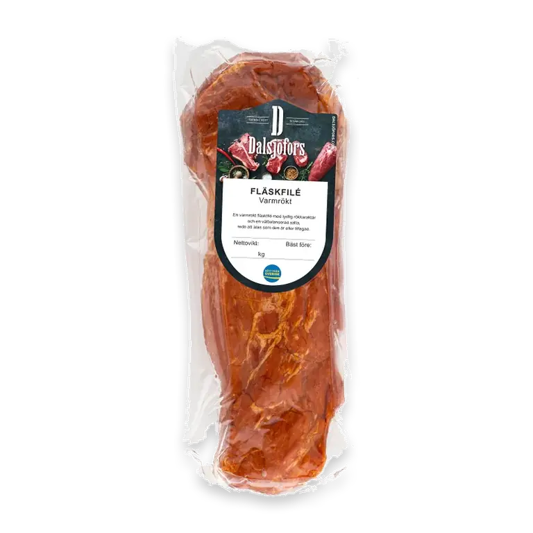 Fläskfilé rökt ca 550g