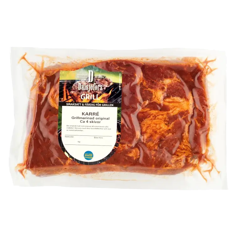 Karré Färsk Orginal ca 800g Dalsjöfors Kött