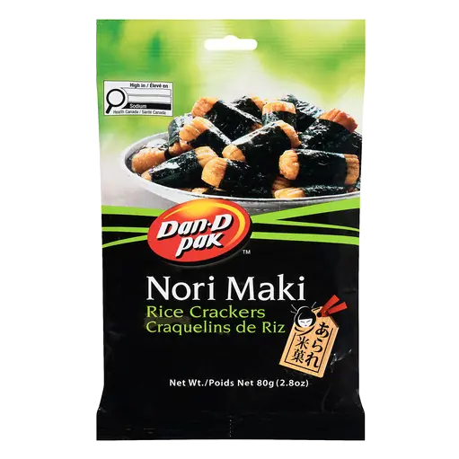 Rice Crackers Nori Maki 80 g