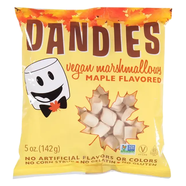 Marshmallows. Vegan, Maple Flavored