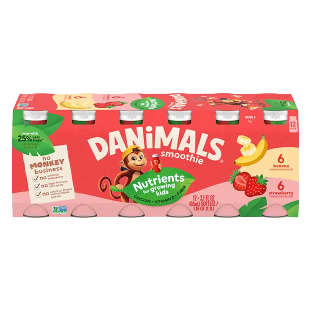 Strawberry & Banana Smoothie - 12 pk