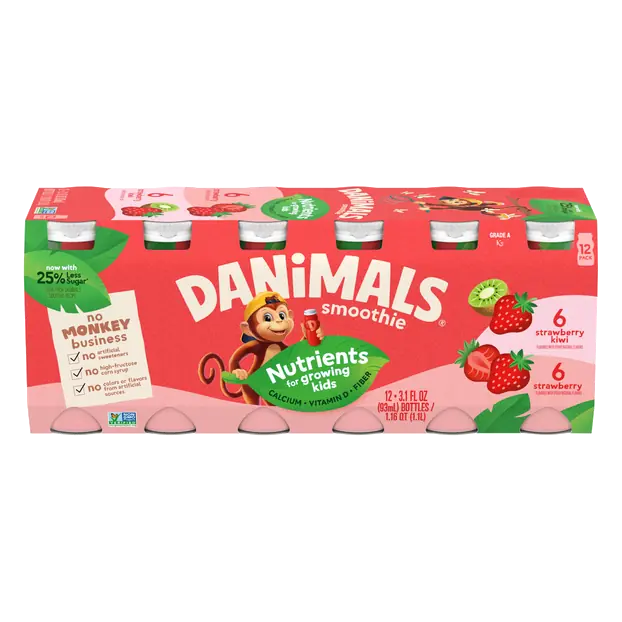Strawberry & Strawberry Kiwi Smoothie - 12 pk