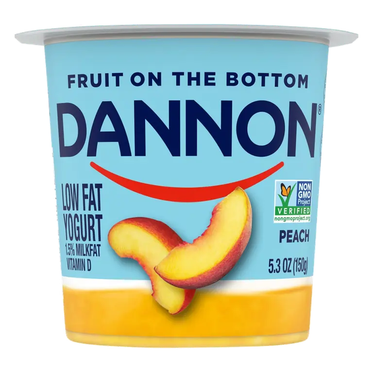 Fruit On the Bottom Lowfat Yogurt, Peach