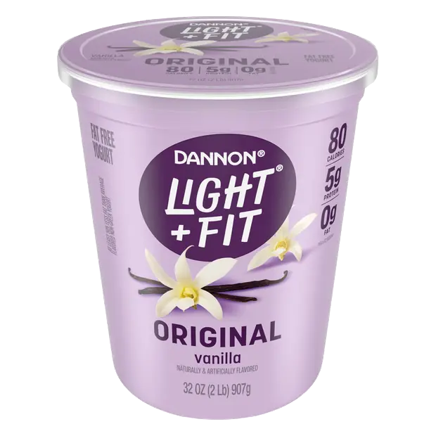 Light + Fit Fat Free Original Vanilla Yogurt