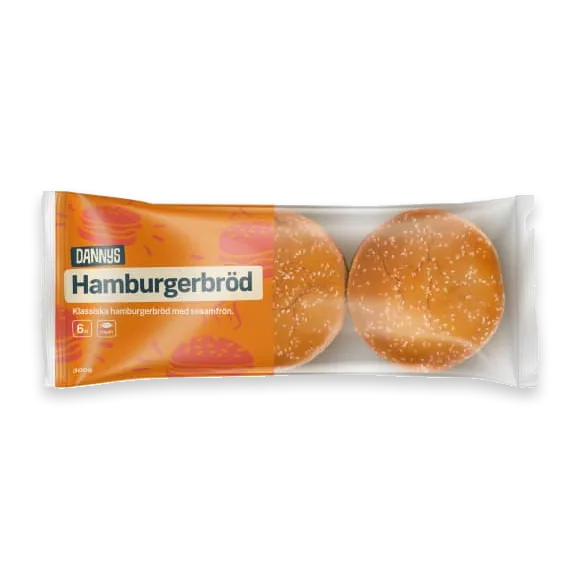 Hamburgerbröd 6-pack