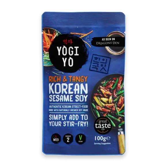 Korean Sesame Soy Rich & Tangy Stir-fry